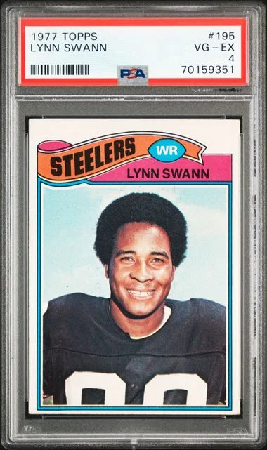 1977 Topps Lynn Swann #195 card image