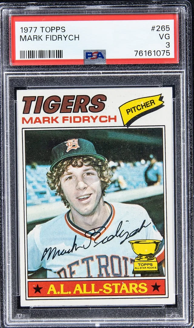 1977 Topps Mark Fidrych #265 card image