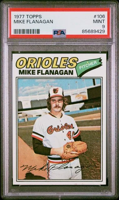 1977 Topps Mike Flanagan #106 card image