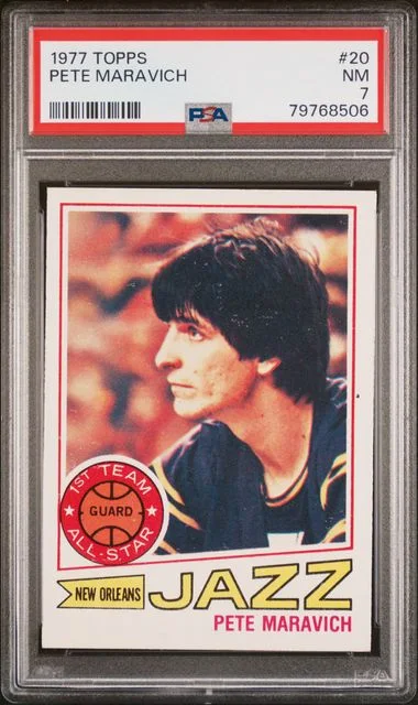 1977 Topps Pete Maravich #20 card image