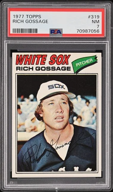 1977 Topps Rich Gossage #319 card image