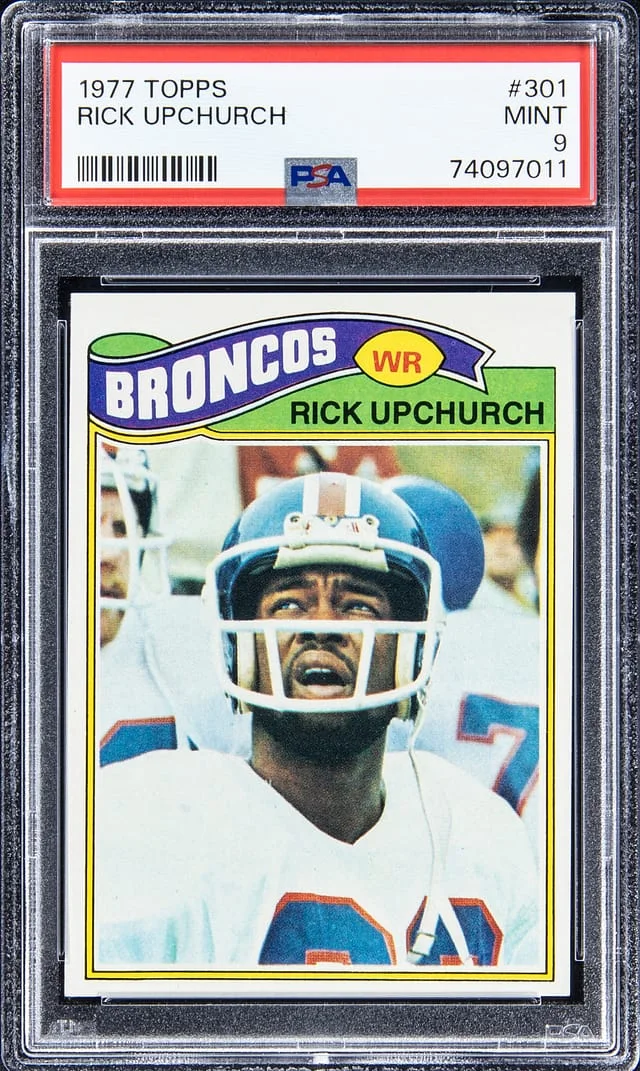 1977 Topps Rick Upchurch #301 card image