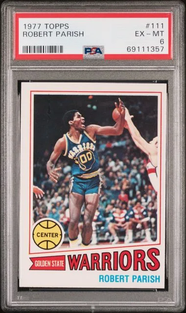 1977 Topps Robert Parish #111 card image