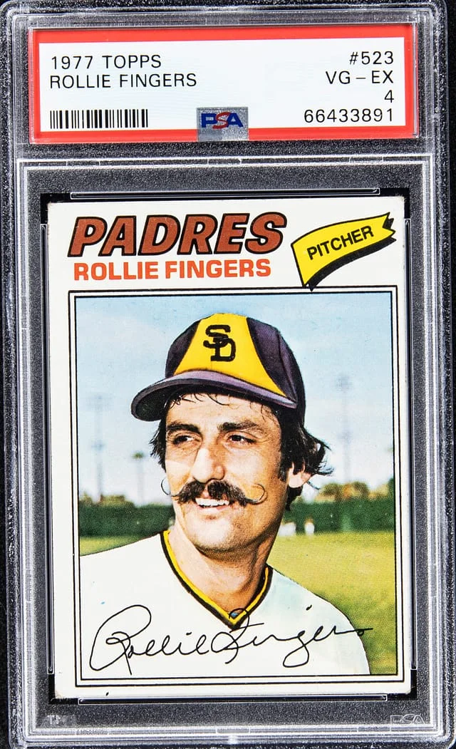 1977 Topps Rollie Fingers #523 card image