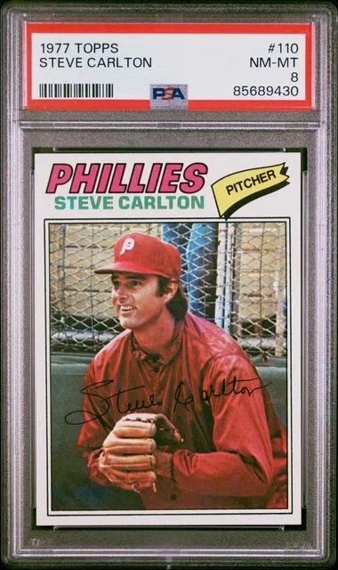 1977 Topps Steve Carlton #110 card image
