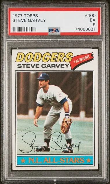 1977 Topps Steve Garvey #400 card image