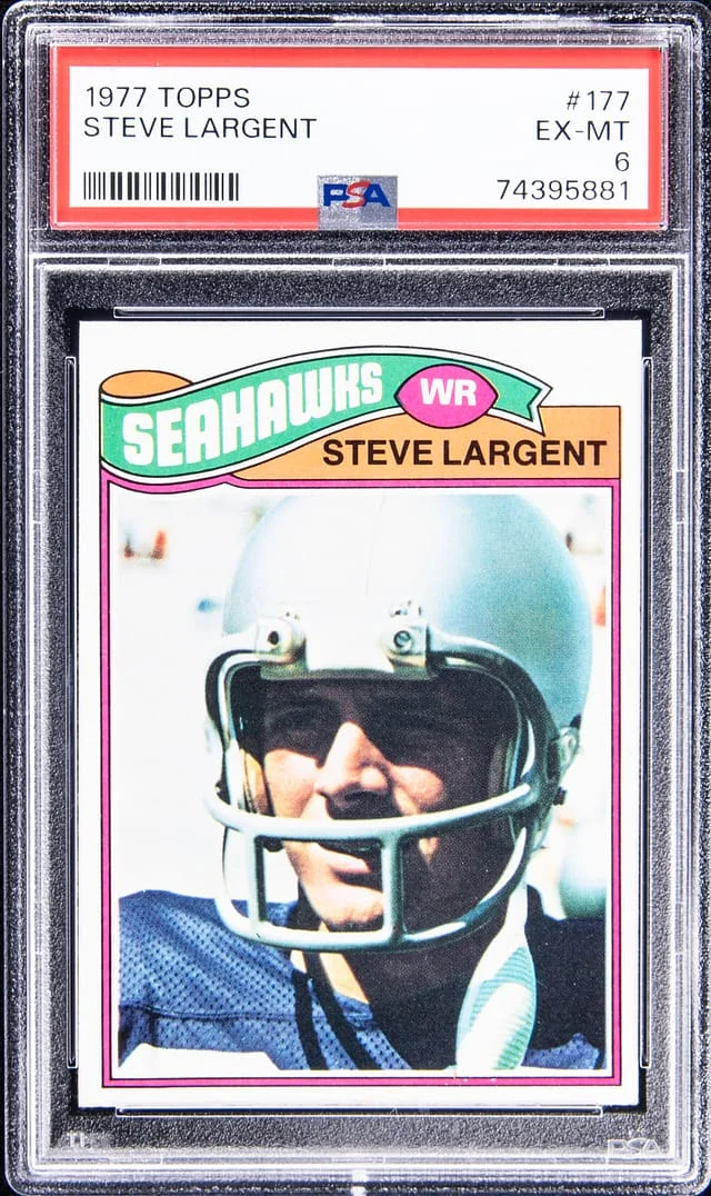 1977 Topps Steve Largent #177 card image