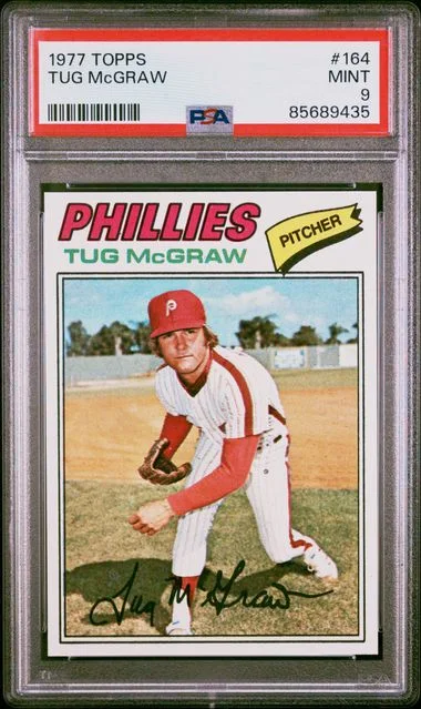 1977 Topps Tug Mcgraw #164 card image
