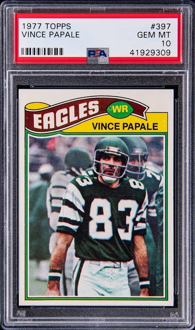 1977 Topps Vince Papale #397 card image