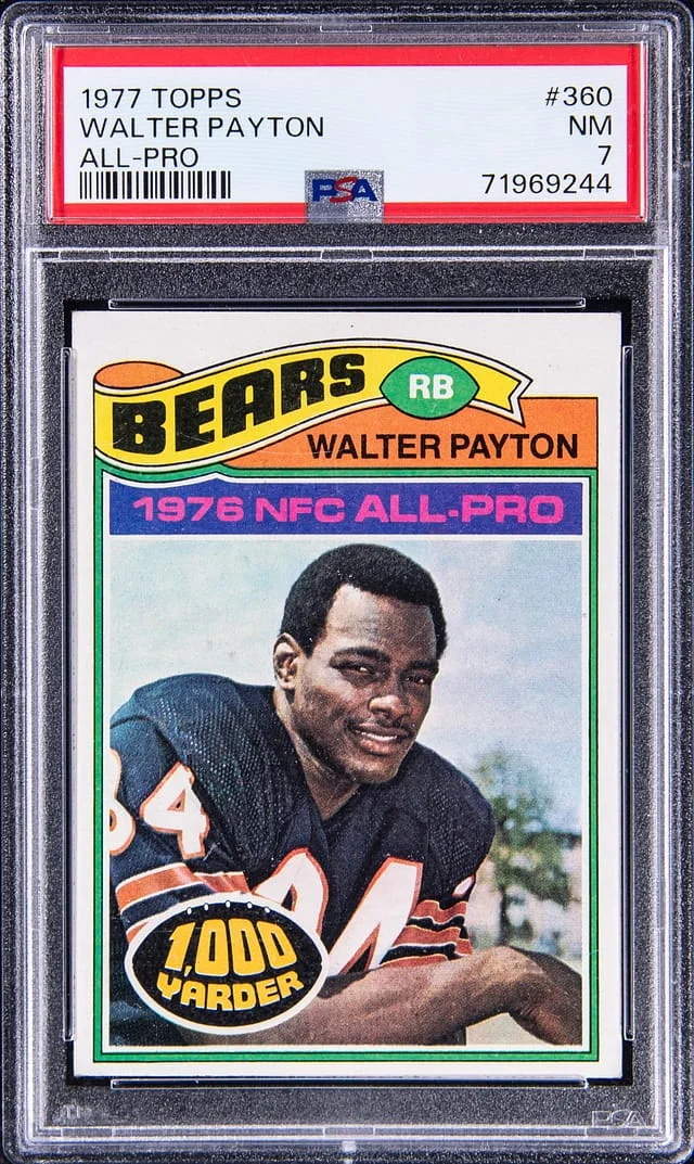 1977 Topps Walter Payton, All-Pro #360 card image