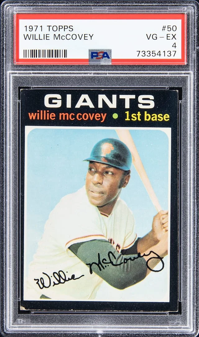 1977 Topps Willie McCovey #50 card image