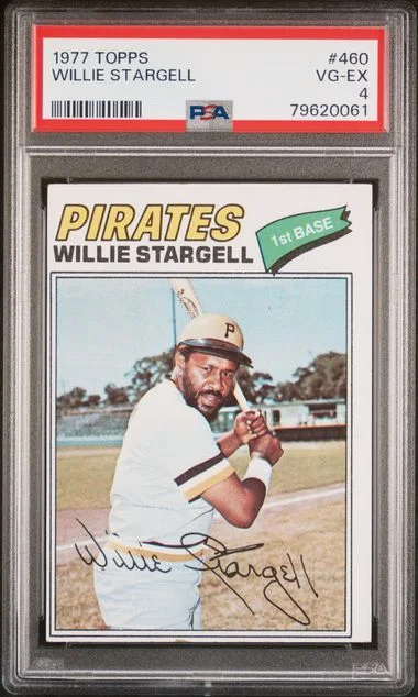 1977 Topps Willie Stargell #460 card image