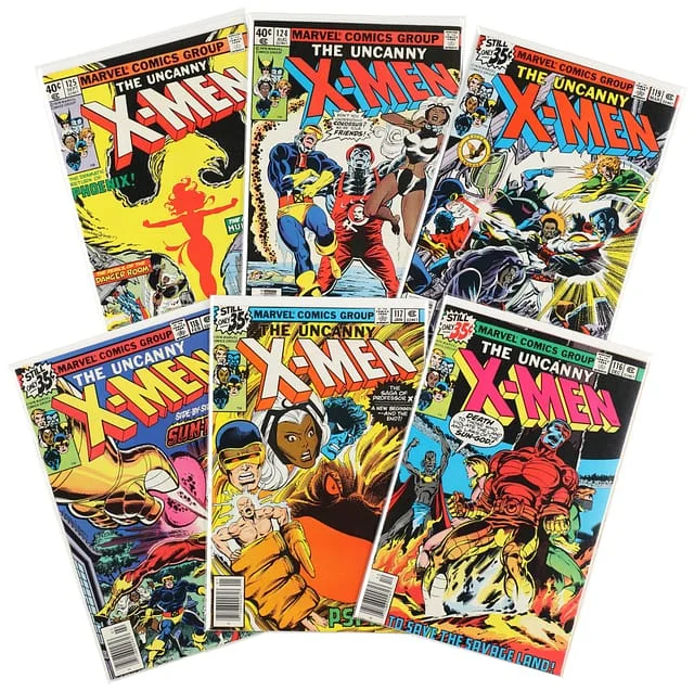 1978-79 Marvel) 6 Books - Raw - Introduction of Wolverine's Healing, 1st Appearance of the Shadow King, Mariko Yashida, Cameo Appearance of Mutant X aka Proteus #1st card image