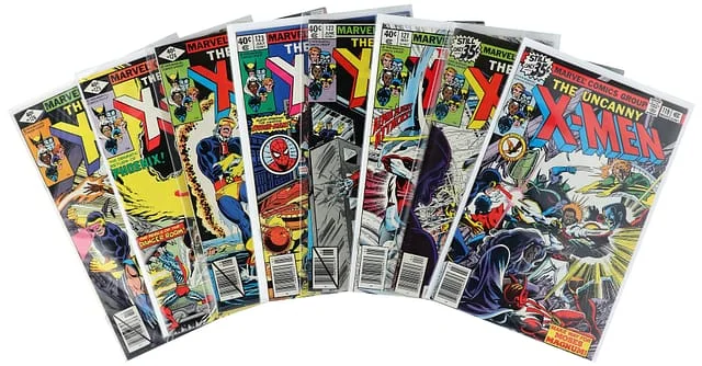 1978-79 Marvel) 8 Books - Raw Cameo Team Appearance of Alpha Fight, Origin of Colossus #1st card image