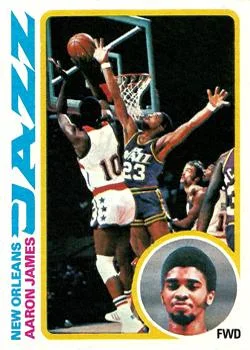 1978-79 Topps Aaron James #52 card image