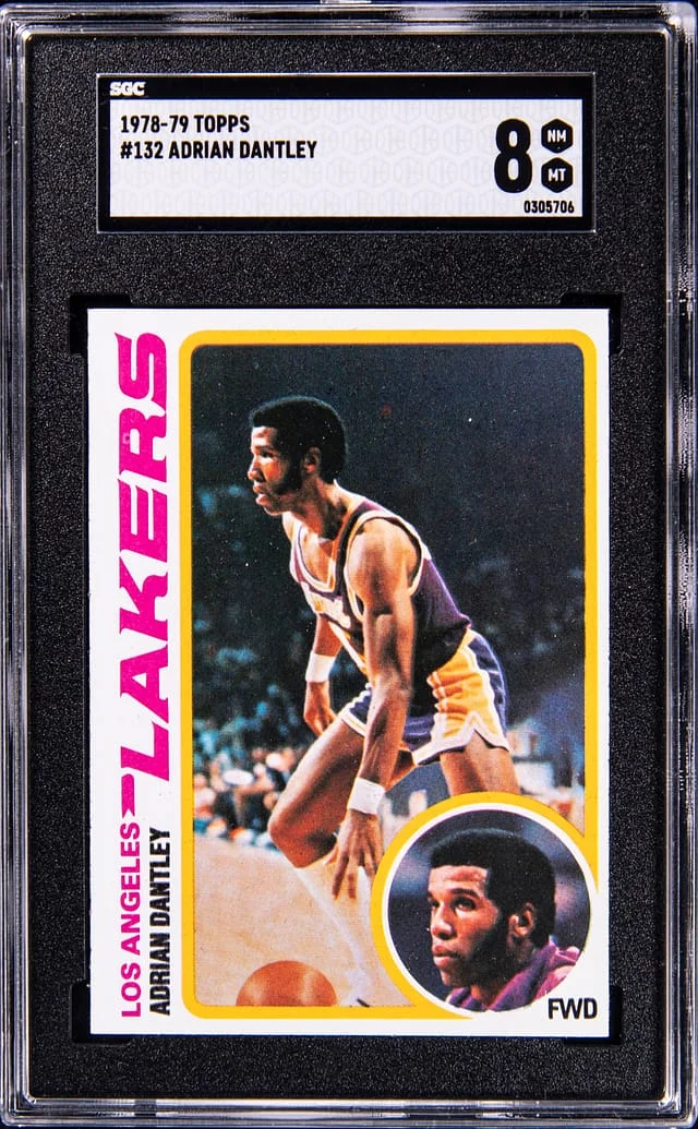 1978-79 Topps Adrian Dantley #132 card image
