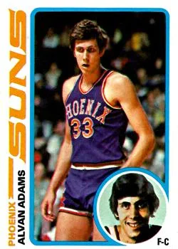 1978-79 Topps Alvan Adams #77 card image