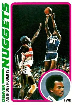 1978-79 Topps Anthony Roberts #62 card image