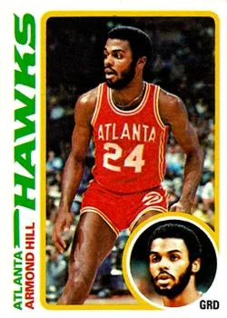 1978-79 Topps Armond Hill #70 card image