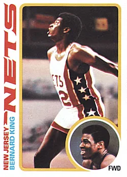 1978-79 Topps Bernard King #75 card image