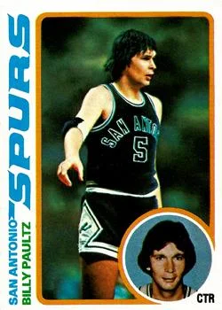 1978-79 Topps Billy Paultz #91 card image