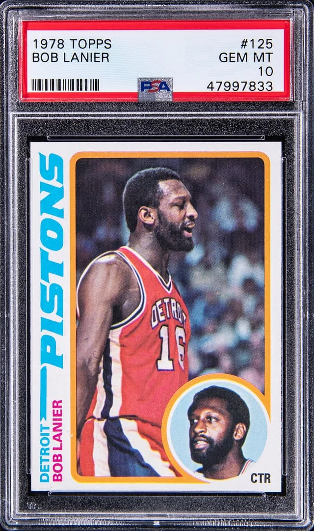 1978-79 Topps Bob Lanier #125 card image
