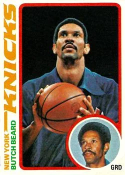 1978-79 Topps Butch Beard #17 card image