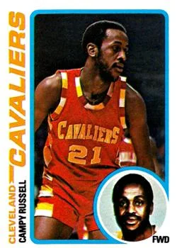 1978-79 Topps Campy Russell #32 card image