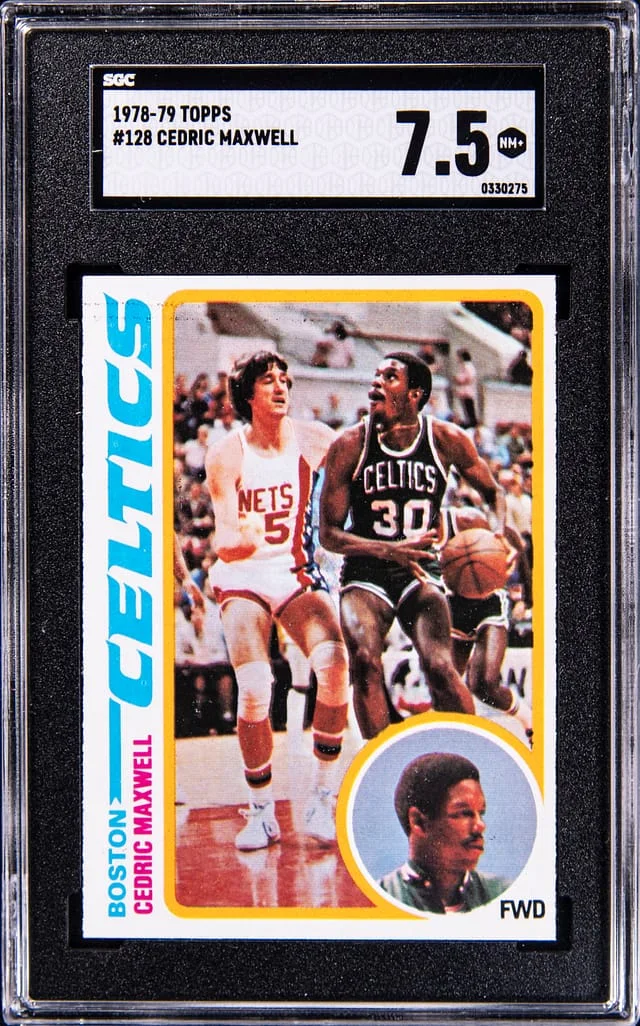 1978-79 Topps Cedric Maxwell #128 card image