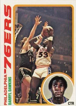 1978-79 Topps Darryl Dawkins #34 card image