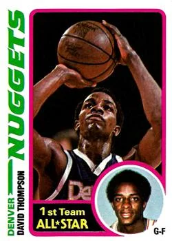 1978-79 Topps David Thompson #100 card image