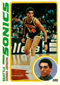 1978-79 Topps Dennis Johnson #78 card image