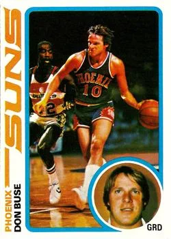 1978-79 Topps Don Buse #35 card image