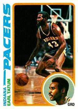 1978-79 Topps Earl Tatum #47 card image