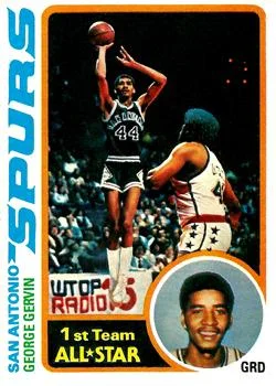 1978-79 Topps George Gervin #20 card image