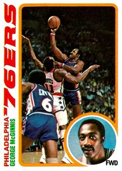 1978-79 Topps George McGinnis #90 card image