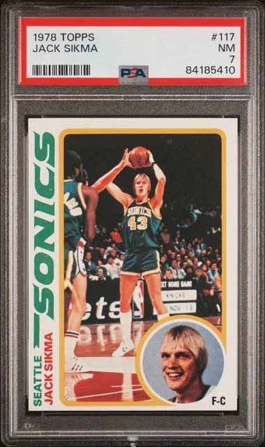 1978-79 Topps Jack Sikma #117 card image