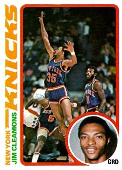 1978-79 Topps Jim Cleamons #31 card image