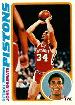 1978-79 Topps John Shumate #46 card image