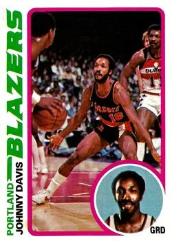 1978-79 Topps Johnny Davis #22 card image