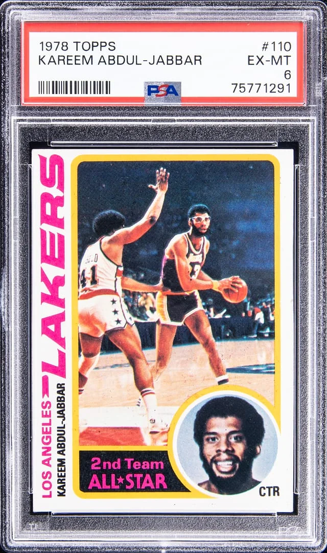 1978-79 Topps Kareem Abdul-Jabbar #110 card image
