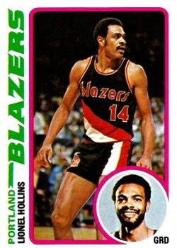 1978-79 Topps Lionel Hollins #74 card image