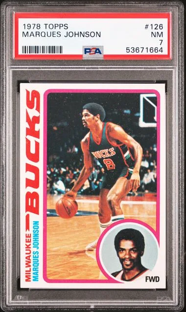 1978-79 Topps Marques Johnson #126 card image