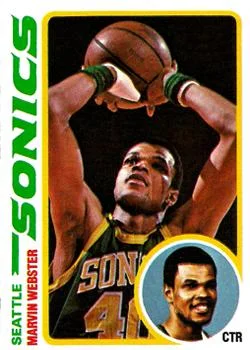 1978-79 Topps Marvin Webster #19 card image