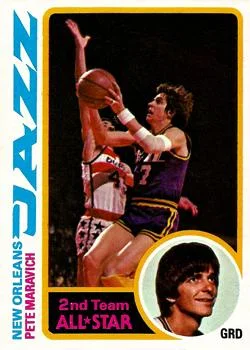 1978-79 Topps Pete Maravich #80 card image