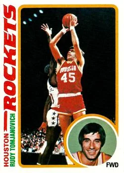 1978-79 Topps Rudy Tomjanovich #58 card image