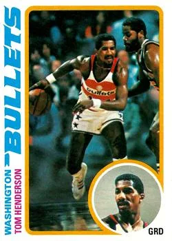1978-79 Topps Tom Henderson #68 card image