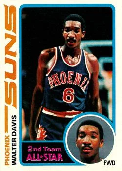 1978-79 Topps Walter Davis #10 card image