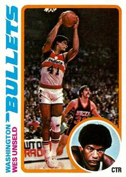 1978-79 Topps Wes Unseld #7 card image