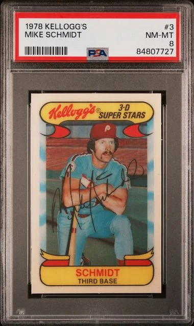 1978 Kellogg's Mike Schmidt #3 card image